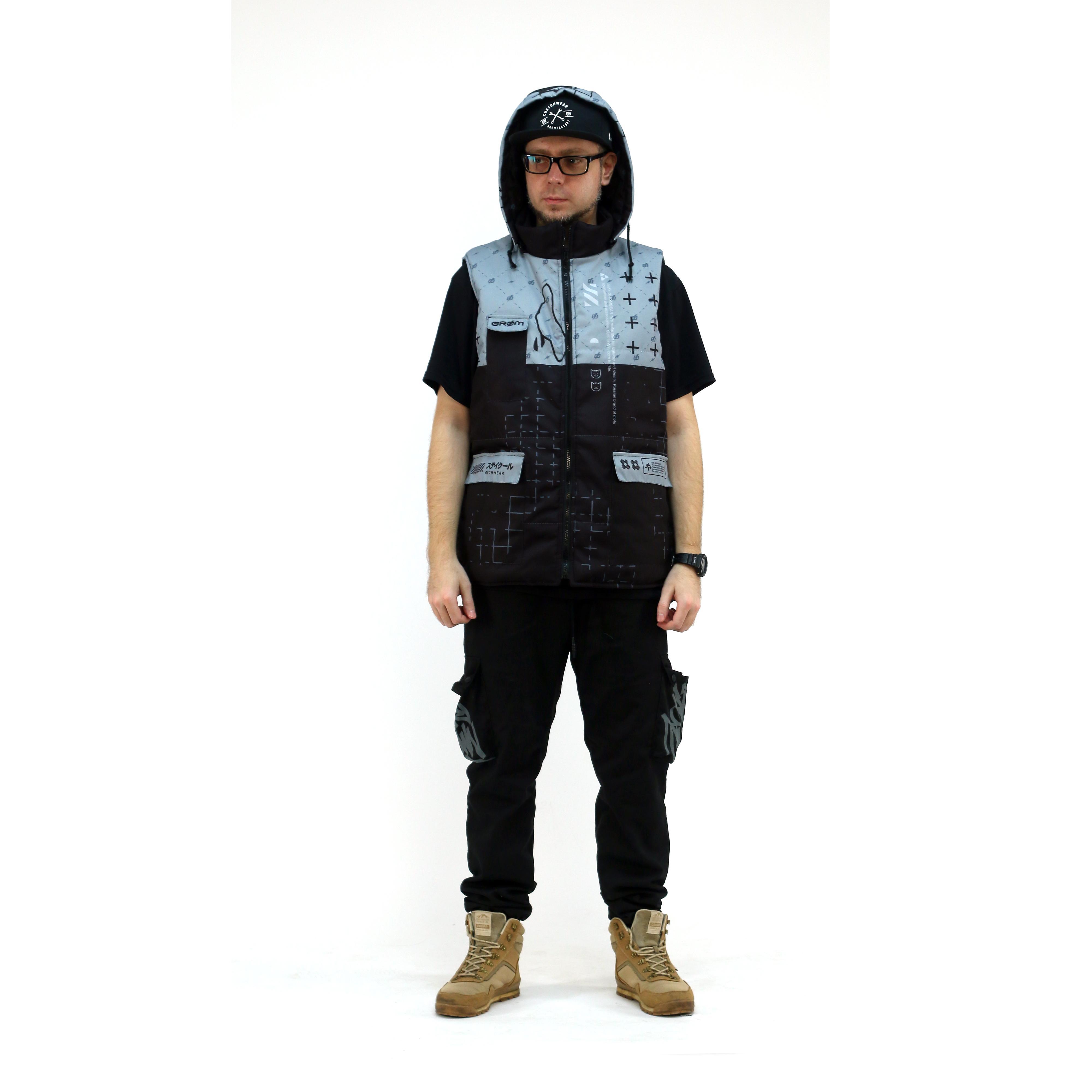Жилет Grom Vest Digital grey v2.0