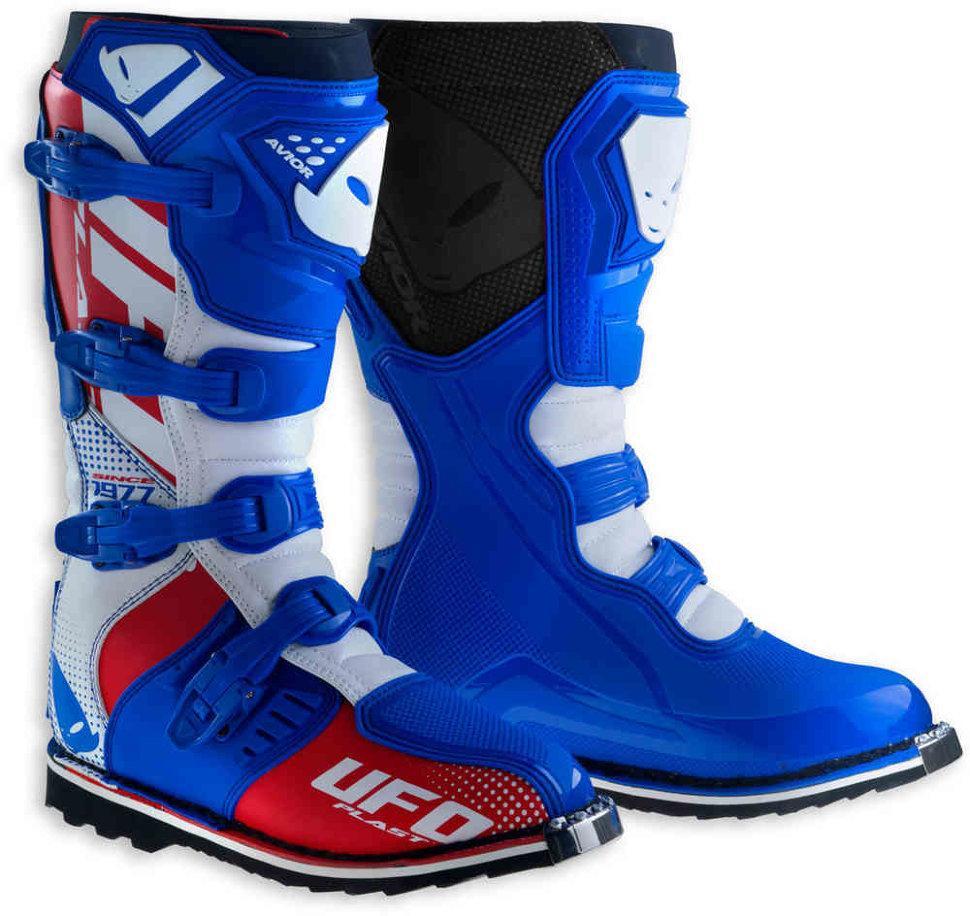Мотоботы UFO AVIOR BOOTS Red/Blue