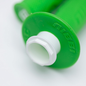 Грипсы NIBBI Racing Lock-on Green